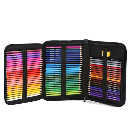 72 Farve Oliefarveblyanter Sæt med transportabel etui