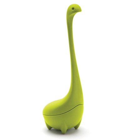 Baby Nessie Løsblad Te-infusionsenhed Genanvendelig Silikone Te-si Praktisk Te-filter til Rejser Hjemmekontor(YH)