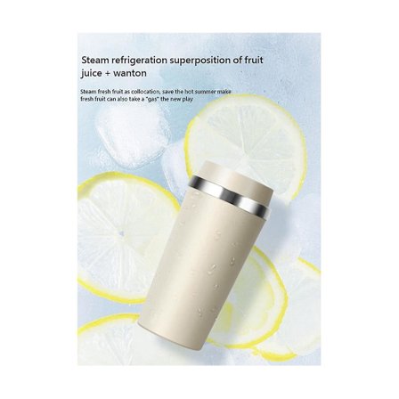 350ml Liten Bärbar Isdrycksjuice Mini Laddningsbar Juicer Multifunktionell Hushåll