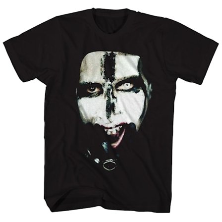 Marilyn Manson T Shirt SAY10 Face Marilyn Manson Shirt