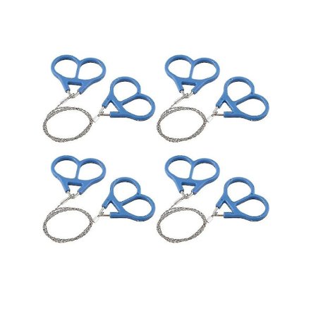 Wire Saw, 20 tommer rustfrit stål savtakket reb sav, nødsavkæde kit udendørs værktøjer til træer