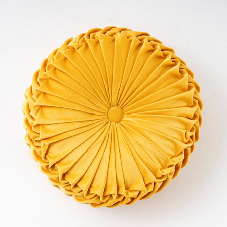 Kreativ håndlavet græskarpude Nytårsseng sofa taljestøtte kontorpude Diameter 35*35*13cm[YD]