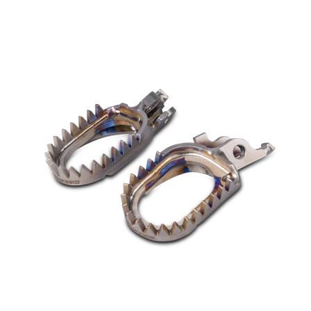 Proworks Open Titanium Foot Pegs - Fantic 250 XX 2020-2026