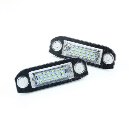 1 par LED-nummerplåtsljus for Volvo C70 S40 S60 S80 V50 V60 V70 Xc60 Xc70 Xc90