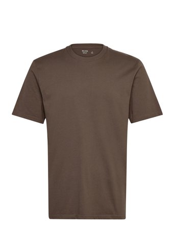 Classic Fit Knit T Shirt Brown Hollister