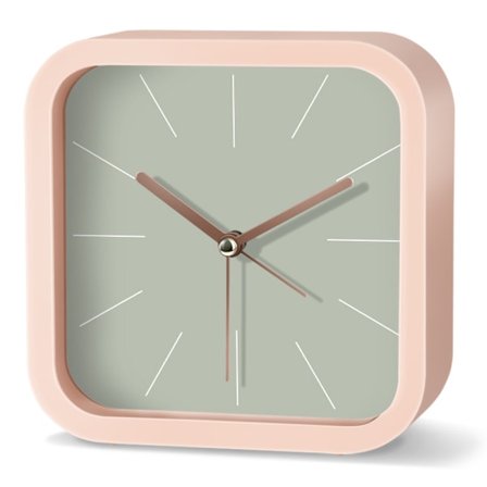 /#/Veggklokke Stille vekkerklokke analog vekkerklokke uten tikking/#/