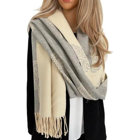Käsitteellinen puu elämän huiviskaali - Kääntyvä huivi naiset Pashmina huivi, Talvi huivit naiset, Suuri kääre, Lämmin huivi, Puu elämän painatus 