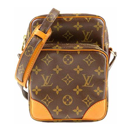 Louis Vuitton Vintage Pre-owned Monogram Amazone Brun, Dame Vintage Tasker, Størrelse: ONE Size