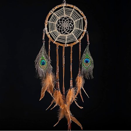 #Stor bambus drømmefanger - Håndlaget drømmefanger av høy kvalitet#