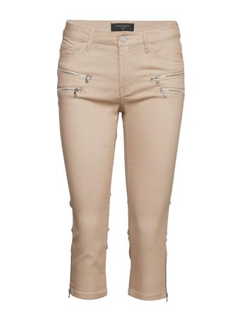 Fqaida-Ca Trousers Capri Trousers Beige FREE/QUENT