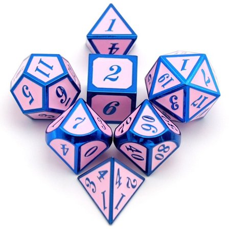 7kpl DND Metal Set Pelinoppaa 06 06