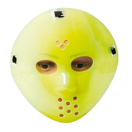 Mask Hockey Självlysande