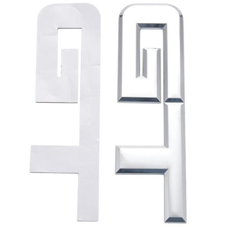 2x 3D Gt-logoautotarrat Fashion-auton koristetarra Focus 1 2 3 7 Mondeo -auton tyyliin Hopea