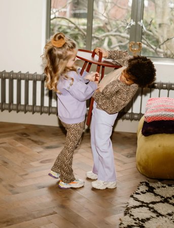 Daily 7 Wide Pants Washed - Purple - 134