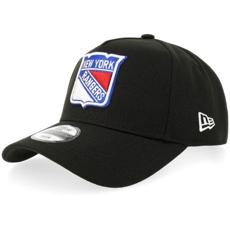 New Era - NHL Svart adjustable Keps - Kids Hatstore Exclusive x New York Rangers 9FORTY Black A-Frame Adjustable @ Hatstore