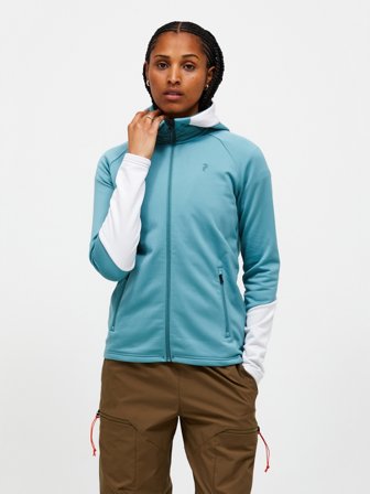 Peak Performance - Rider Essentials Midlayer Zip Hood Women