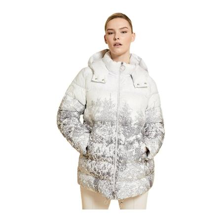Marina Rinaldi Down Jacka vit, Dam, Dam, Storlek: 3XL