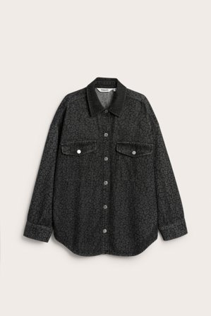 Kappahl | Farkkupaita leopardikuviolla Harmaa L | Harmaa