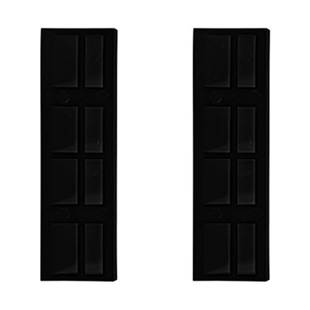 Robotdammsugartillbehör - Tröskelramper (Set om 2) Svart