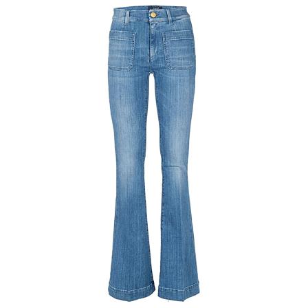 Seafarer, Flared Jeans Blauw, Dames, Maat:W29