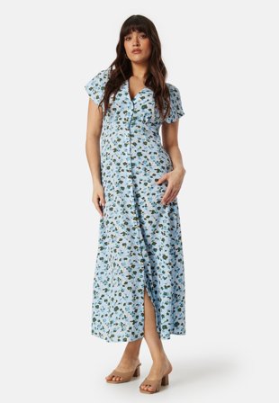 ONLY Onlnova Life Lux Mollie Dress Cashmere Blue Klær