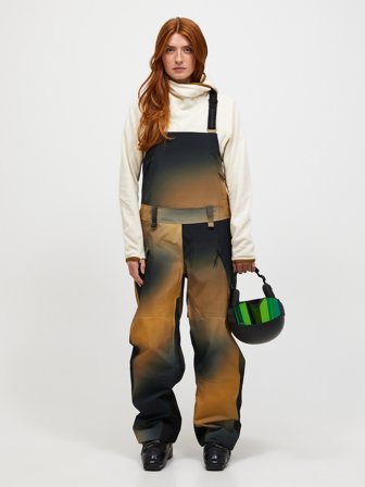 Edge HIPE 3L AOP Shell Bib Pants Women