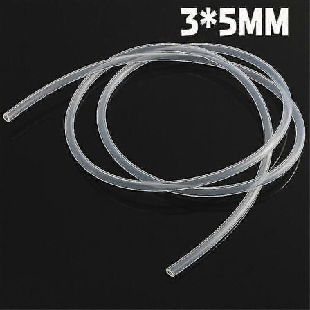 3 Meter Myk Matvaregodkjent Transparent Silikongummislange Fleksibel Silikonslange - ya