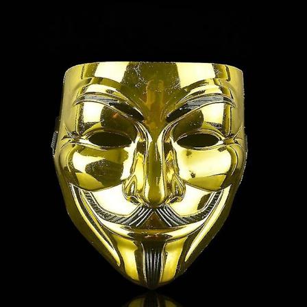 Dianchu Halloween-naamio V For Vendetta Hacker-naamio, tuntematon mies Cosplay-naamio juhlapukujen rekvisiitta lelu pojat tytöt miehet naiset lelut 