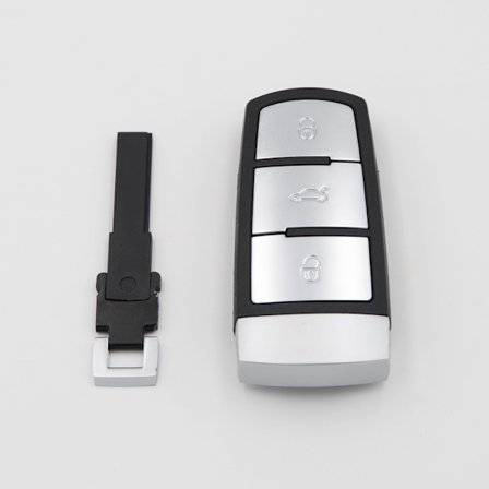 Key Key Intelligent fjärrkontroll utan 3-knappars bilnyckel, ersättningsnyckelhölje för VW Passat B6 B5 Magotan CC