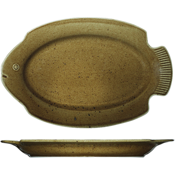 Fisktallrik G. Benedikt Country Range 27x24cm