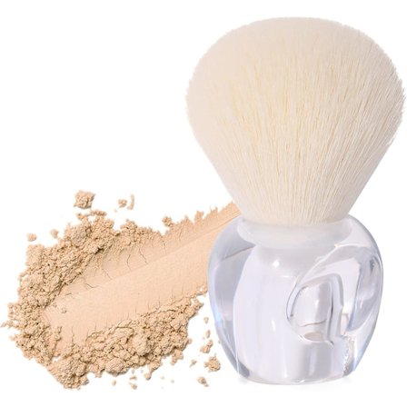 Puderborste, Rougeborste, Stor Ansiktsborste för Löst eller Pressat Puder