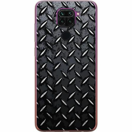 Xiaomi Redmi Note 9 Genomskinligt Skal Metalliskt Mönster