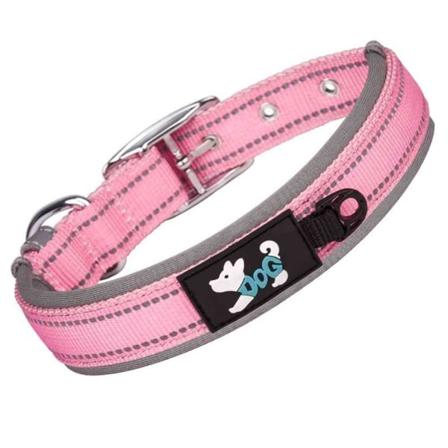 Hundhalsband med hundhalsband ROSA M pink M