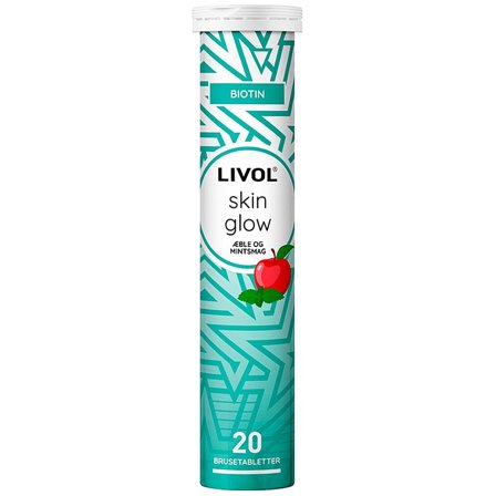 Livol Livol Skin Glow brusetablet 20 brusetabletter, Helse & Madvarer, Ingredienser, Kollagen