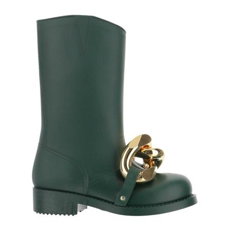 JW Anderson, Boots Zielony, Kobieta, Rozmiar: 35 EU