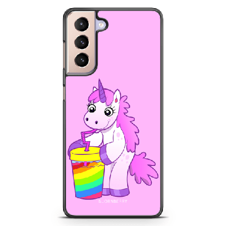 Bjornberry Skal Samsung Galaxy S21 - Drickande Enhörning