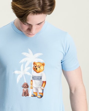 Baron Filou T-Shirt Blå T-shirts Kille - Kids Brand Store