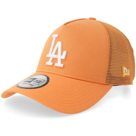 New Era - MLB Orange trucker Keps - Los Angeles Dodgers League Essential Orange/White Trucker @ Hatstore
