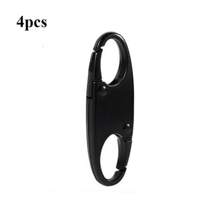 Lynlås Lås Clip Snap Hook SORT Black