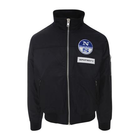 Department Five, Bomber Jacket Niebieski, Mężczyzna, Rozmiar: M