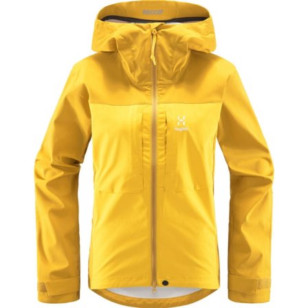 Haglöfs Touring Infinium Jacket Women Women shell jackets Yellow M