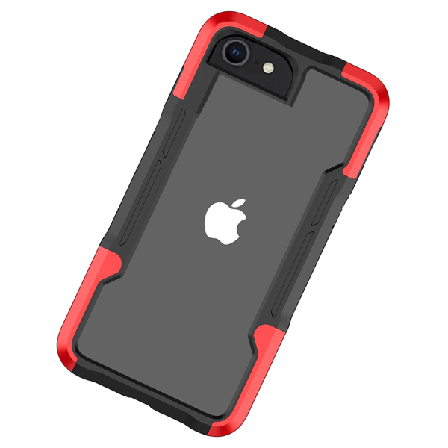 St td mpande ARMOR Skal - iPhone SE 2020 R d
