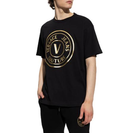Versace, T-shirt Czarny, Mężczyzna, Rozmiar: M