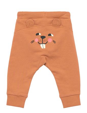 Trousers Beaver Back Focus Baby Trousers Brun Lindex