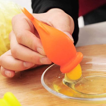 Eggeplommeskiller i gullfiskform - Eggeplommeskiller