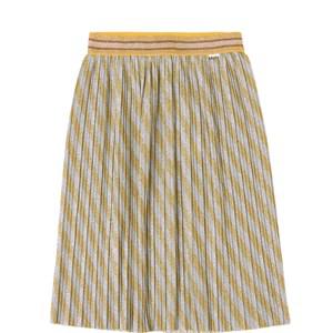 Molo Diagonal Gold Bailini Skirt 134/140 cm - Skirts - 134/140 cm - Gold - Mädchen