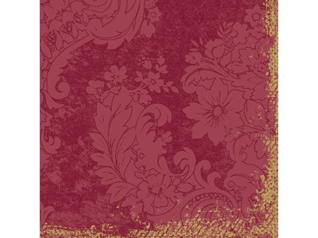 DUNI Servett 3-lagers, Royal, 33 cm, bordeaux 250/fp - Lyreco - Kök och servering - Servetter och dukar - Servett - 3-lagers