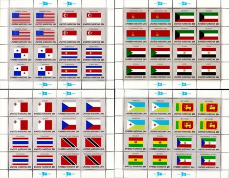 UNO - New York - Frimærkepakke - Postfrisk