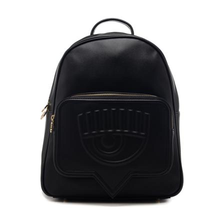 Chiara Ferragni Collection Eyelike Rugzak , Zwart , Dames , Maat: ONE Size Rugzakken
