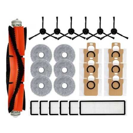 Til Xiaomi X20 PRO/PLUS /Dreame L20 Ultra Hoved Sidebørste Hepa Filter Moppeklud Støvpose Reservedele